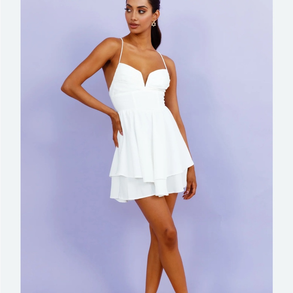 Hello Molly Tie Up dress